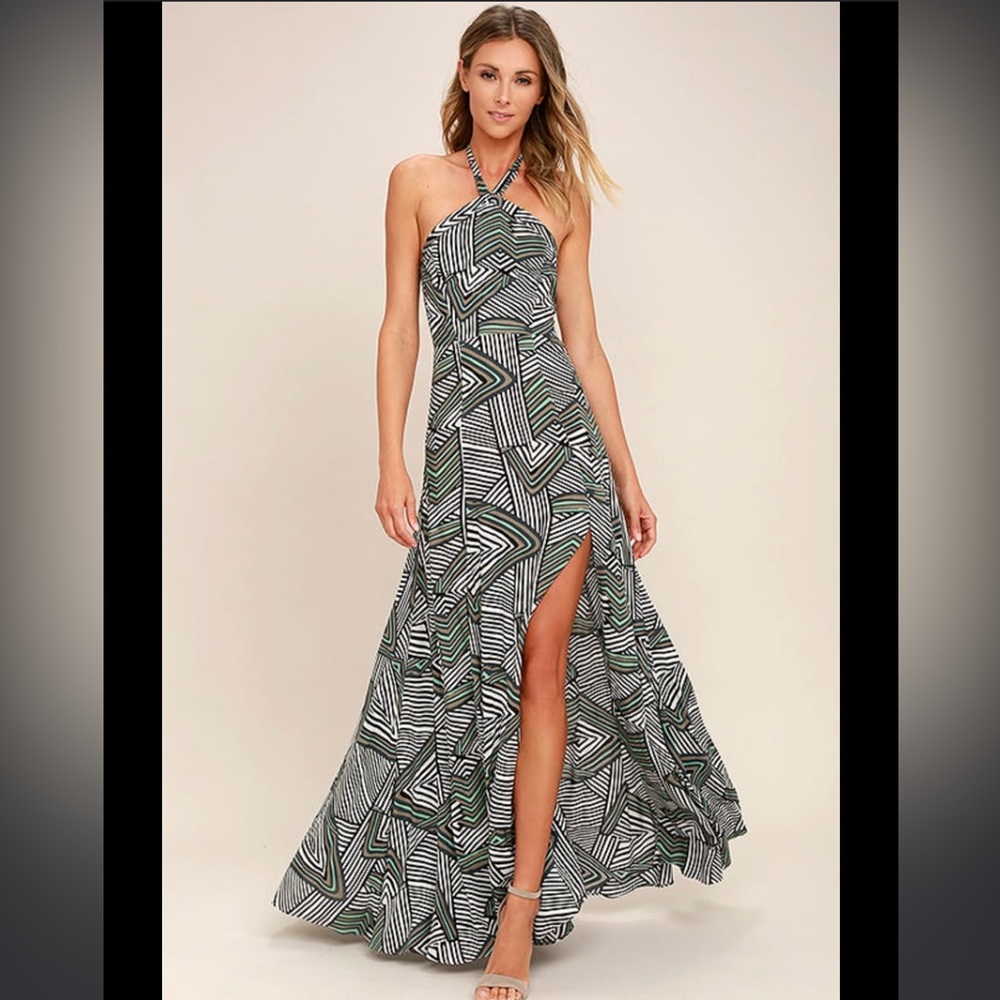 Lulu’s striped maxi dress